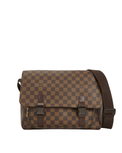 Melville Messenger Bag, Canvas, Damier Ebene, VI1006, 2*
